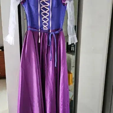 [BUNJANG] Rapunzel Dress Costume / 중고 라푼젤 드레스 코스프레 판매 합니다 졸업사진 컨셉 의상 졸사옷 추천