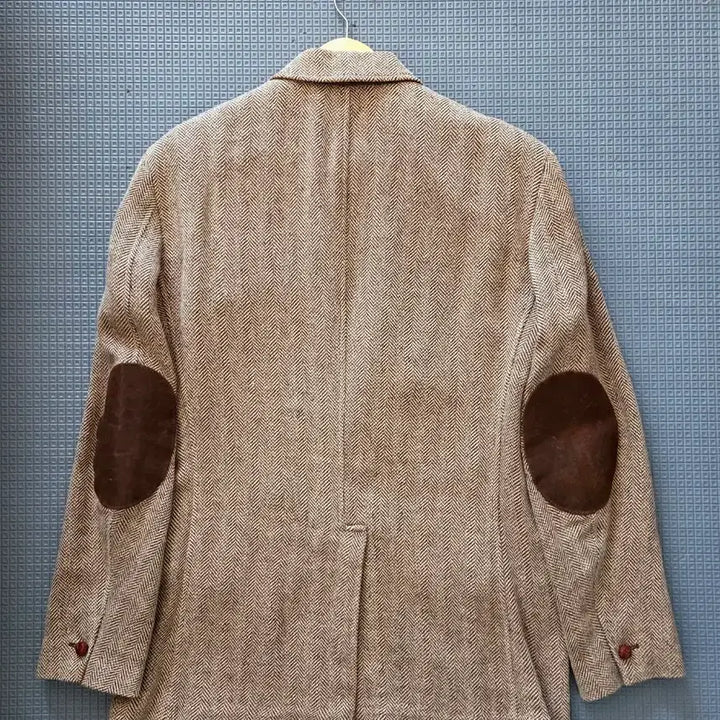 [BUNJANG] Polo Ralph Lauren Elbow Patch Herringbone Jacket / 폴로 랄프로렌 엘보패치 플랩포켓 오리지날 헤링본 자켓