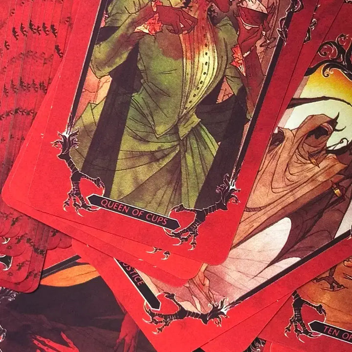 [BUNJANG] Horror Deck + Message Advice Tarot Card Bundle Set / 호러덱 + 메시지 조언 타로카드 일괄