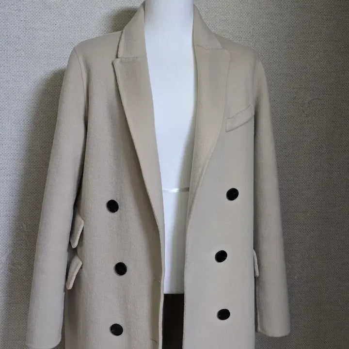 [BUNJANG] SATIN Wool 100% Long Coat / 샤틴(SATIN)울100%롱코트