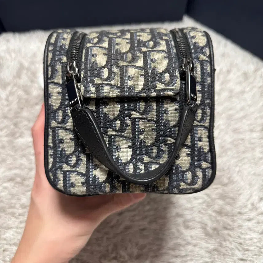 [BUNJANG] Dior Oblique Toiletries Clutch Bag Beige / [ OS ] 디올 오블리크 토일레트리 클러치백 베이지