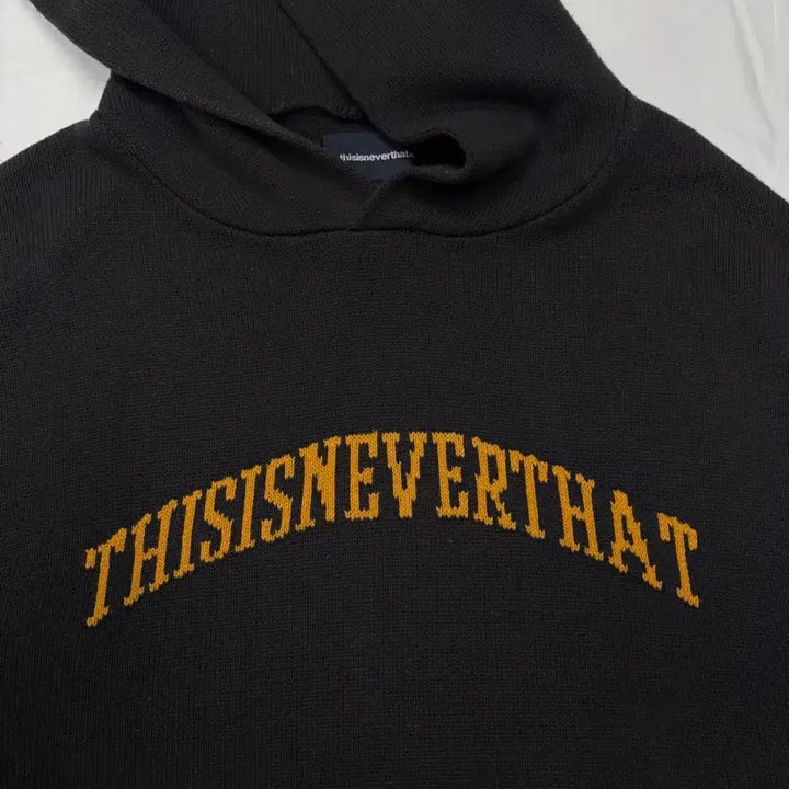 [BUNJANG] thisisneverthat Cotton Knit Hoodie / 디스이즈네버댓 코튼 니트 후드티