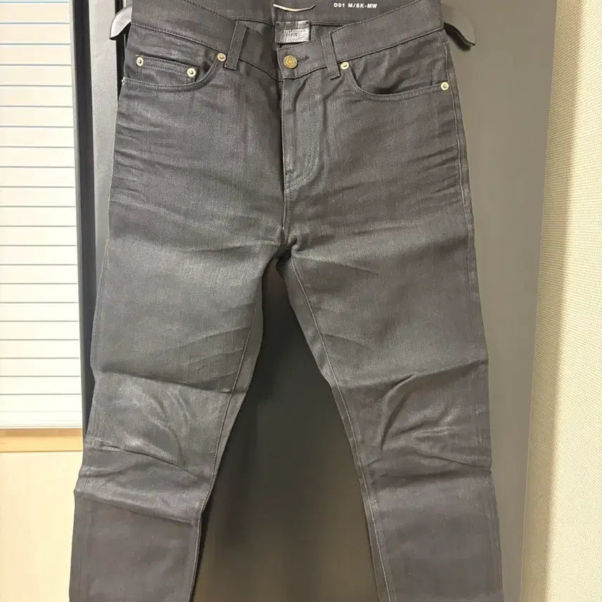 [BUNJANG] Saint Laurent 15SS Distressed Jeans (Black, Size 29) / 생로랑 15ss 밑단디스진 블랙 29사이즈