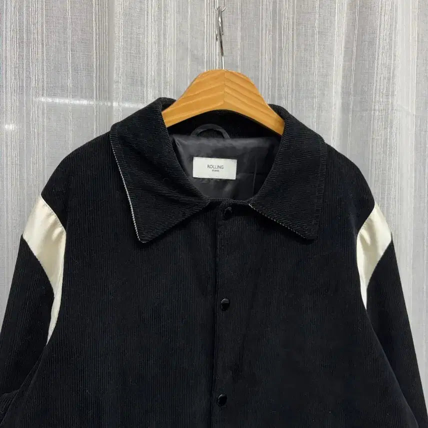 [BUNJANG] Rolling Studios Corduroy Tennis Varsity Jacket (XL) / 롤링 스튜디오 코듀로이 테니 바시티 자켓 Size:XL 54 60 65c