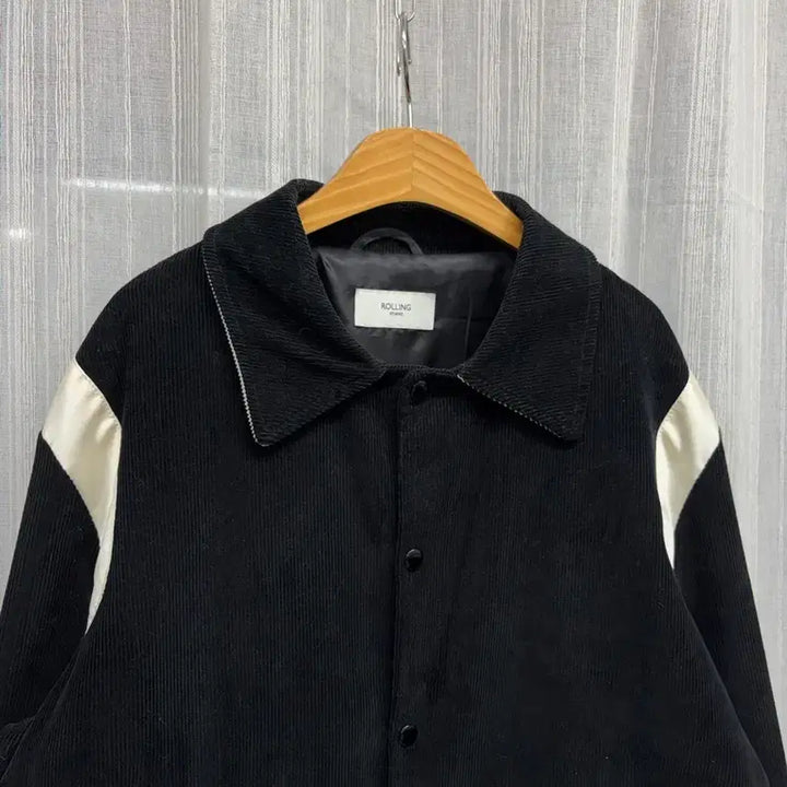 [BUNJANG] Rolling Studios Corduroy Tennis Varsity Jacket (XL) / 롤링 스튜디오 코듀로이 테니 바시티 자켓 Size:XL 54 60 65c