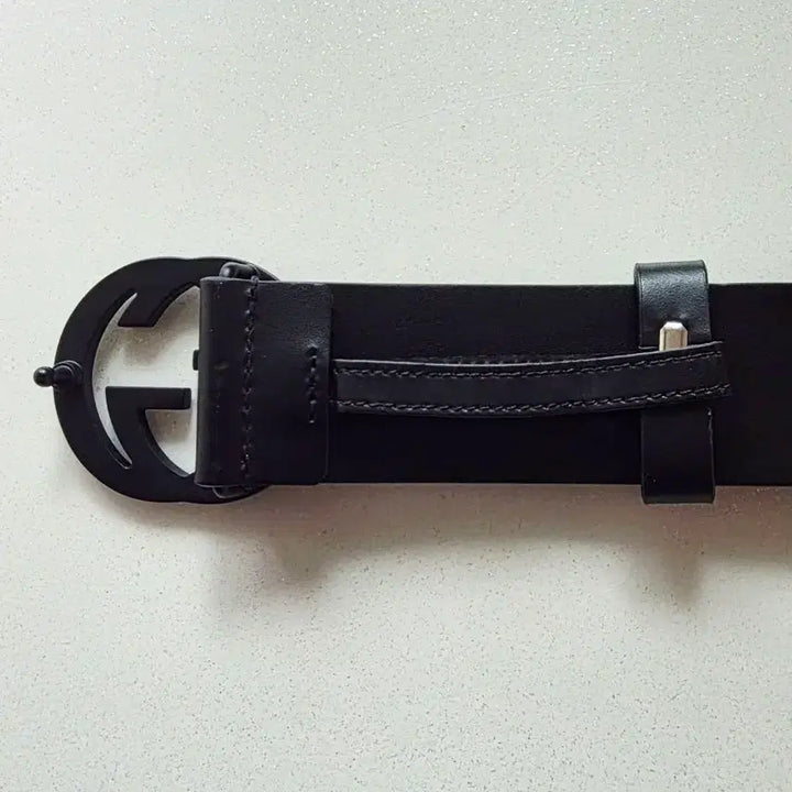 [BUNJANG] Gucci Interlocking G Buckle Leather Belt 105/42 Certificate of Authenticity / 구찌 인터로킹 G 버클 가죽벨트 105/42 (정품 감정서)