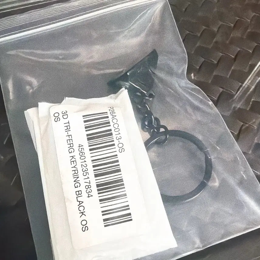 [BUNJANG] Palace 3D Keyring Black 24SS / 새상품 팔라스 트라이퍼그 3D 키링 블랙 24ss