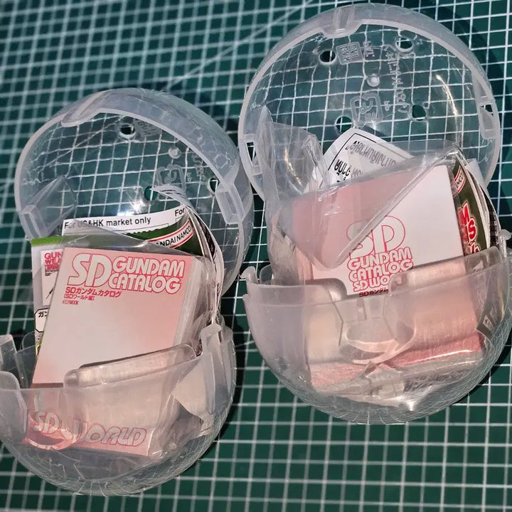 [BUNJANG] SD Gundam Weapons Mini Book / 건담 가챠 WEAPONS 웨폰즈 미니북 SD건담