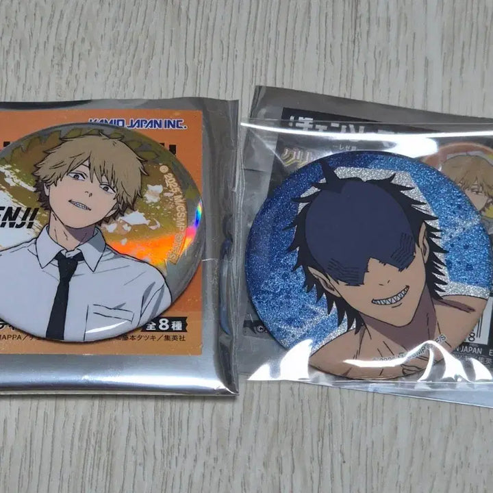 [BUNJANG] Chainsaw Man Denji & Beam Can Badge Set / 체인소맨 덴지 빔 캔뱃지 일괄 판매