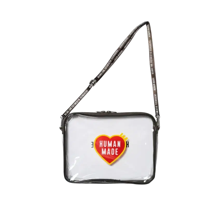 [BUNJANG] Human Made PVC Pouch Large Clear / 휴먼 메이드 PVC 파우치 라지 클리어