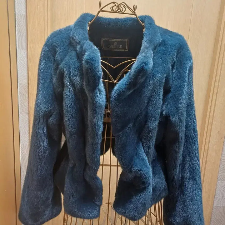[BUNJANG] KUKJE FUR Mink Fur Jacket / 국제모피(KUKJE FUR) 천연 밍크 100% 자켓