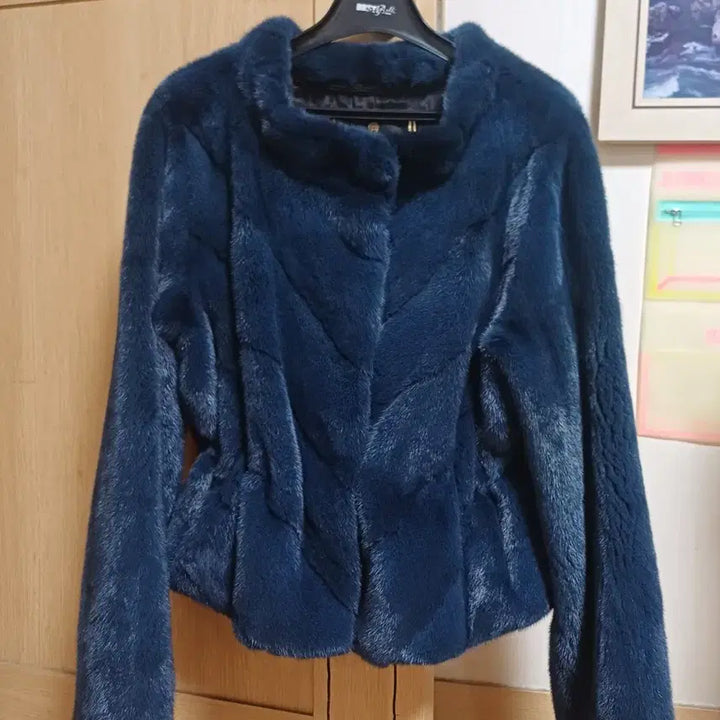 [BUNJANG] KUKJE FUR Mink Fur Jacket / 국제모피(KUKJE FUR) 천연 밍크 100% 자켓