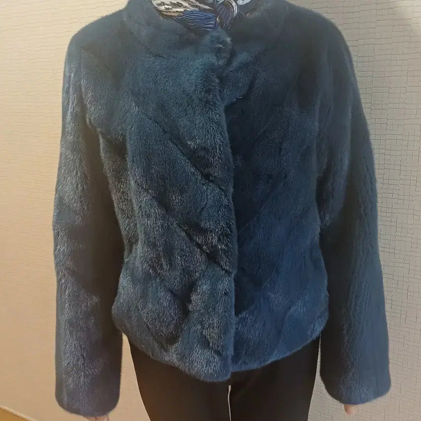 [BUNJANG] KUKJE FUR Mink Fur Jacket / 국제모피(KUKJE FUR) 천연 밍크 100% 자켓