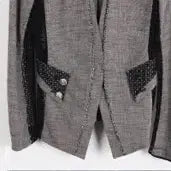 [BUNJANG] Egoist Color-Block Suit Jacket / 26-121 에고이스트 여성 배색 정장 자켓GR 빈티지킹