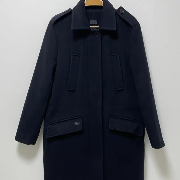 [BUNJANG] LACOSTE Cashmere Blend Single Coat / 라코스테[LACOSTE] 캐시미어 혼방 싱글 코트