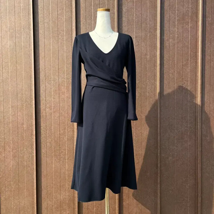 [BUNJANG] Giorgio Armani Drape Midi Dress / Giorgio Armani 드레이프 드레스 미디 원피스