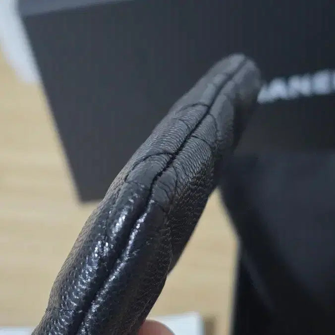 [BUNJANG] Chanel Caviar Black Pouch Full Set / 샤넬 캐비어 블랙 파우치 풀세트