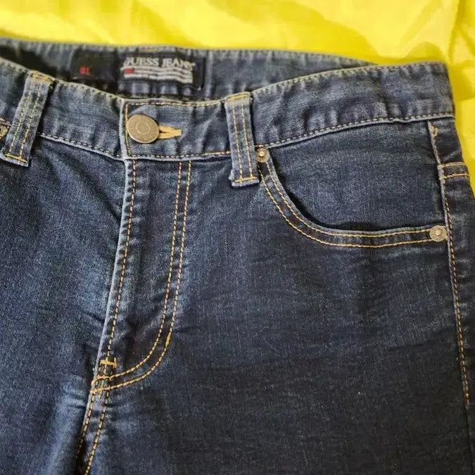 [BUNJANG] Guess Slim Fit Jeans / 게스 진청 여성슬림핏 청바지