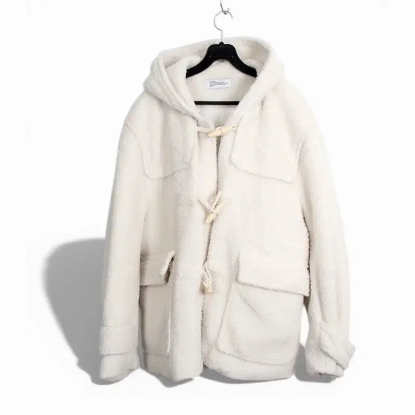 [BUNJANG] Partimento Unisex Quilted Boucle Hooded Jacket / 7-1 파르티멘토 공용S 누빔 뽀글 후드자켓IV 빈티지킹