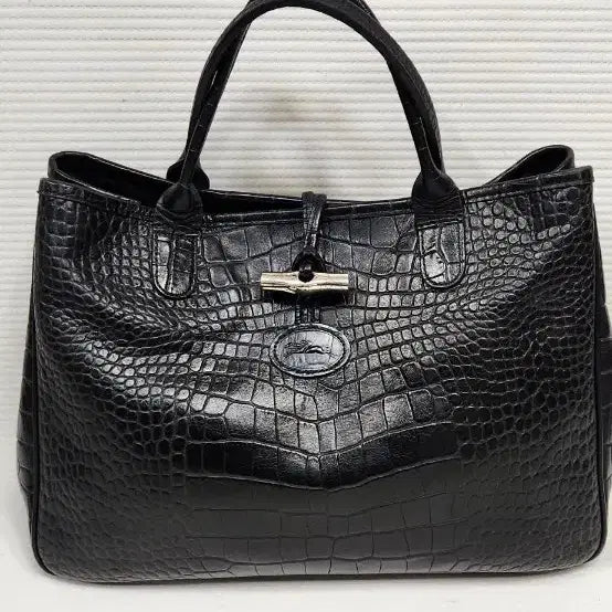 [BUNJANG] Longchamp Leather Tote Bag / 롱샴 가죽 토드백