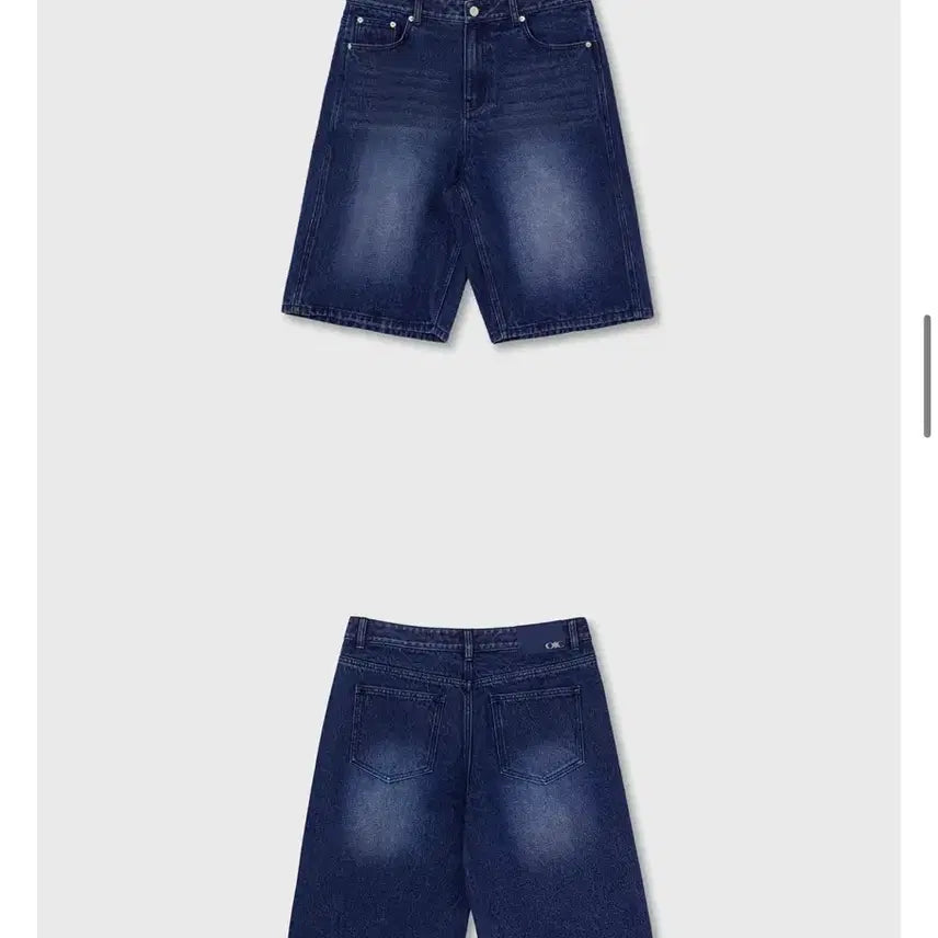 [BUNJANG] OIOI Collection Women's Daily Half Denim Pants Deep Blue S / [오아이오아이컬렉션] 우먼즈 데일리 하프 데님 팬츠 딥블루 s