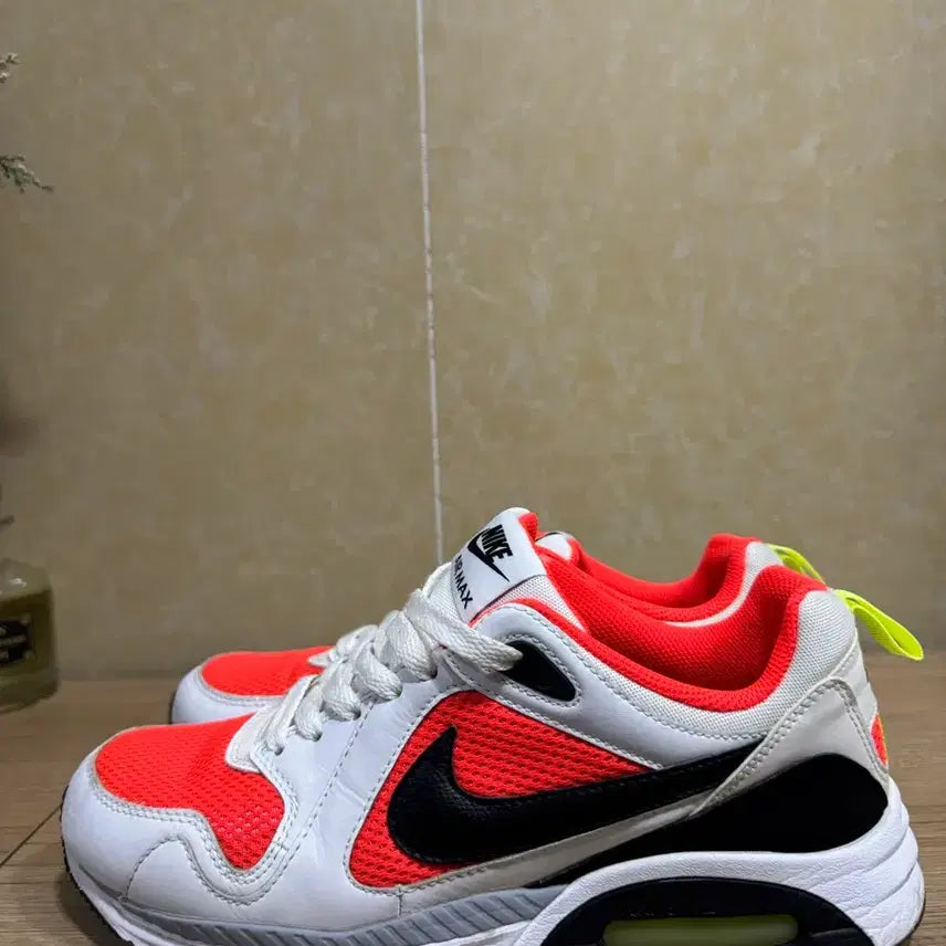 [BUNJANG] Nike Air Max 90 White/Orange Sneakers / 나이키 에어맥스90 화이트/오렌지