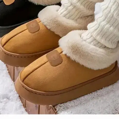 [BUNJANG] Winter Fuzzy Ugg Boots 240-245 / 새제품 )겨울 털복숭이 어그부츠 사이즈 240~245 (무료배송)