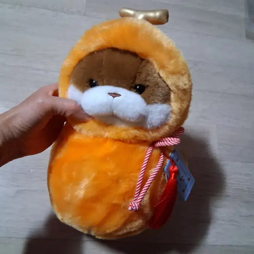 [BUNJANG] Lucky Gourd U SOU SOU Zzang Dark Brown Doll / 행운의조롱박  우소우소짱 다크브라운27센티(무료배송)