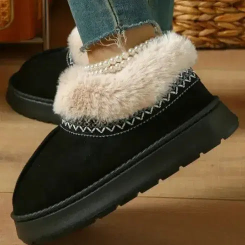 [BUNJANG] Winter Furry UGG Boots Size 220-225 / ( 새제품 ) 겨울 털복숭이 어그부츠 사이즈 220~225 (무료배송)