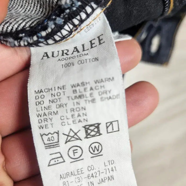 [BUNJANG] Auralee 5P Denim Jeans / 오라리 5P 데님