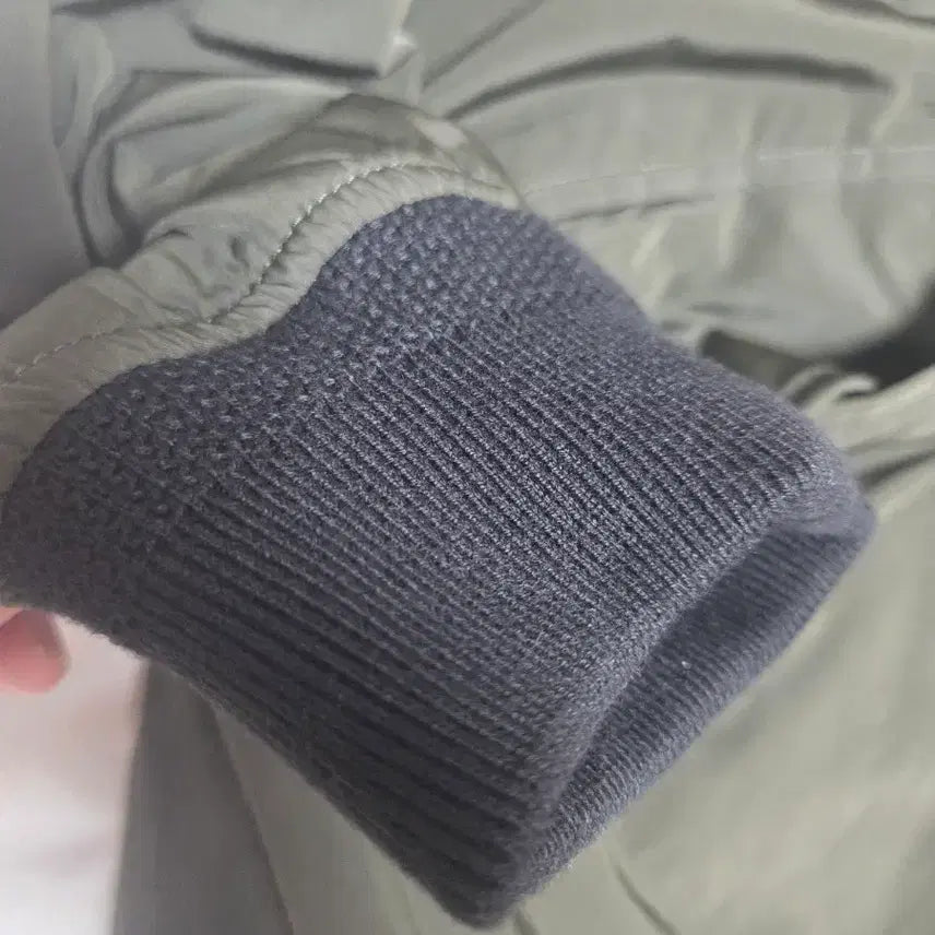 [BUNJANG] Lacoste MA-1 Bomber Jacket (Khaki) / 라코스테 남성 롱 MA-1 점퍼 카키 95사이즈 90사이즈 커플