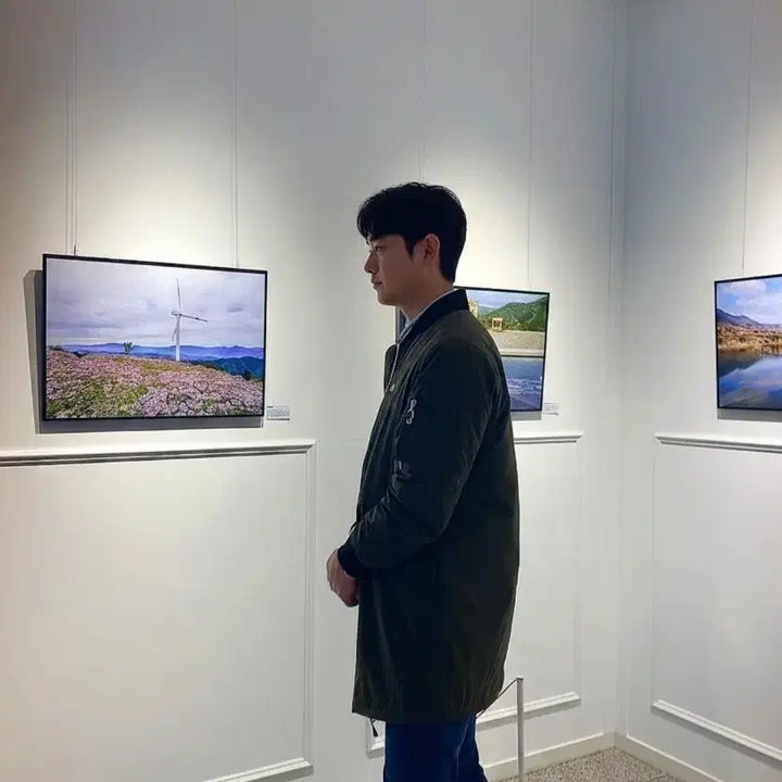 [BUNJANG] Lacoste MA-1 Bomber Jacket (Khaki) / 라코스테 남성 롱 MA-1 점퍼 카키 95사이즈 90사이즈 커플