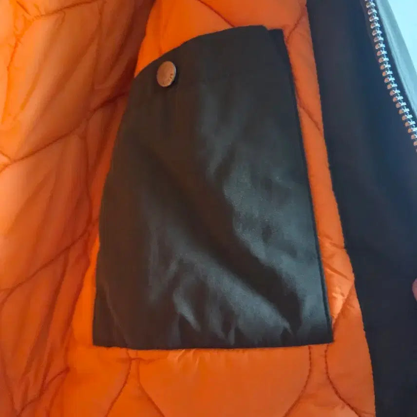 [BUNJANG] Lacoste MA-1 Bomber Jacket (Khaki) / 라코스테 남성 롱 MA-1 점퍼 카키 95사이즈 90사이즈 커플