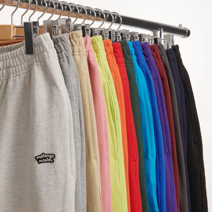 [BUNJANG] M 멜란지마스터 Jogger Pants Bundle Set / M 멜란지마스터 조거 팬츠 블랙/ 그레이 일괄 판매