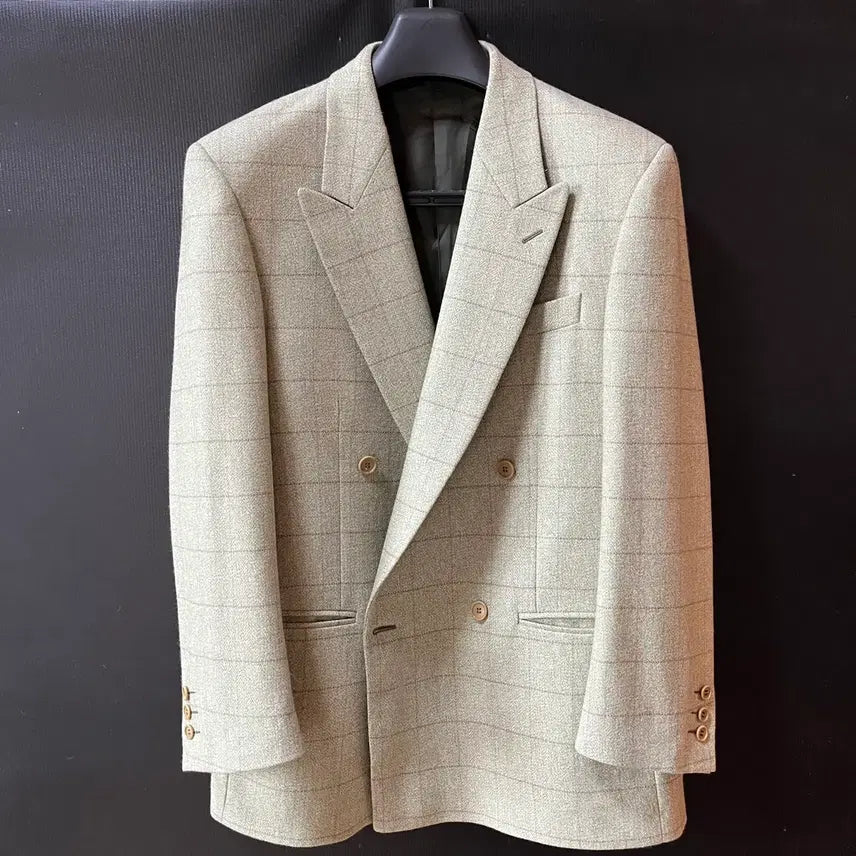 [BUNJANG] Missoni Ummo Cashmere Wool Tweed Double Jacket / Missoni Ummo 미쏘니 캐시미어 울 트위드 더블 자켓 Made i