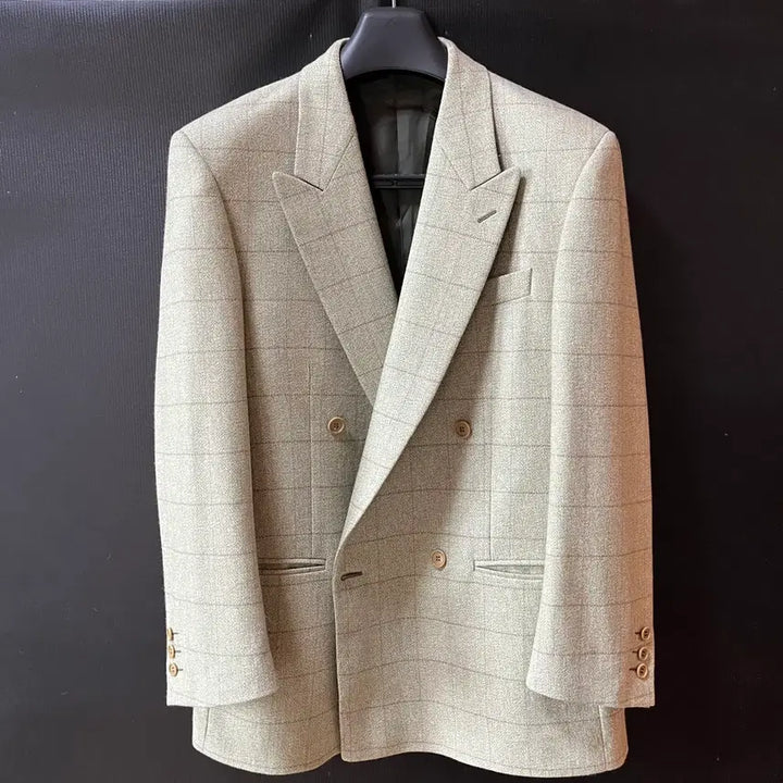 [BUNJANG] Missoni Ummo Cashmere Wool Tweed Double Jacket / Missoni Ummo 미쏘니 캐시미어 울 트위드 더블 자켓 Made i