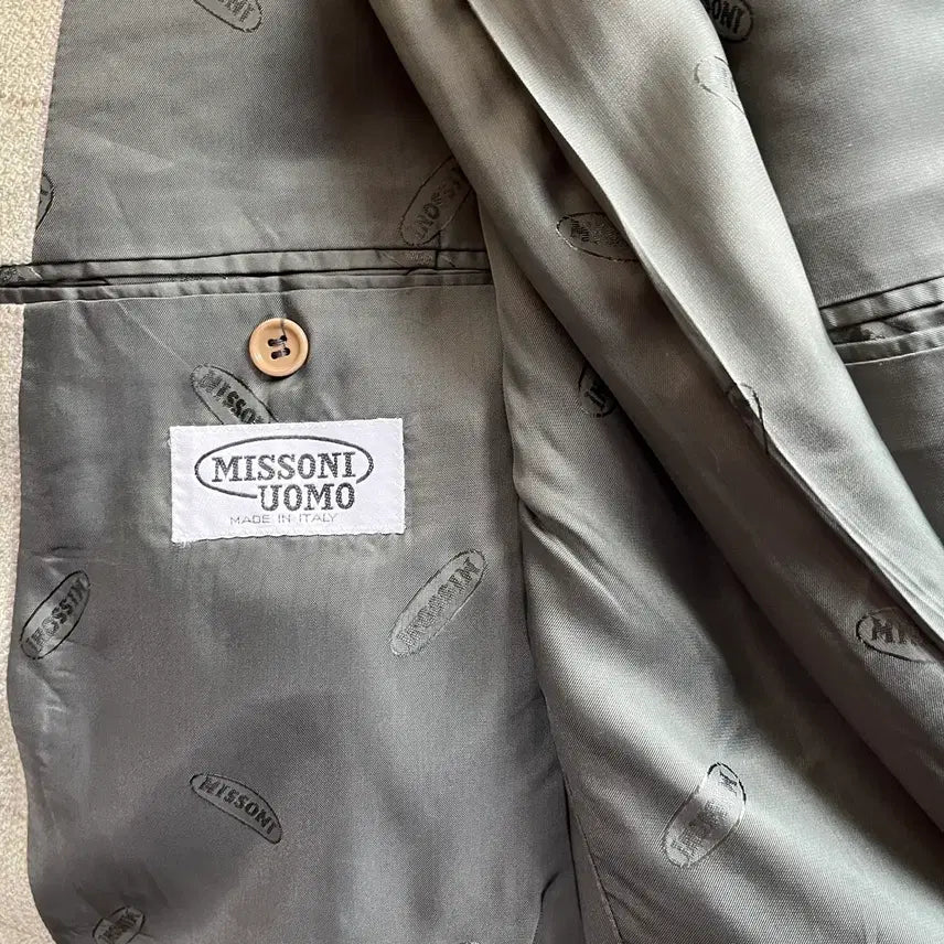 [BUNJANG] Missoni Ummo Cashmere Wool Tweed Double Jacket / Missoni Ummo 미쏘니 캐시미어 울 트위드 더블 자켓 Made i