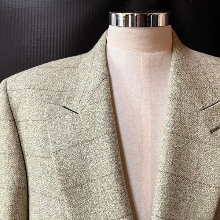 [BUNJANG] Missoni Ummo Cashmere Wool Tweed Double Jacket / Missoni Ummo 미쏘니 캐시미어 울 트위드 더블 자켓 Made i