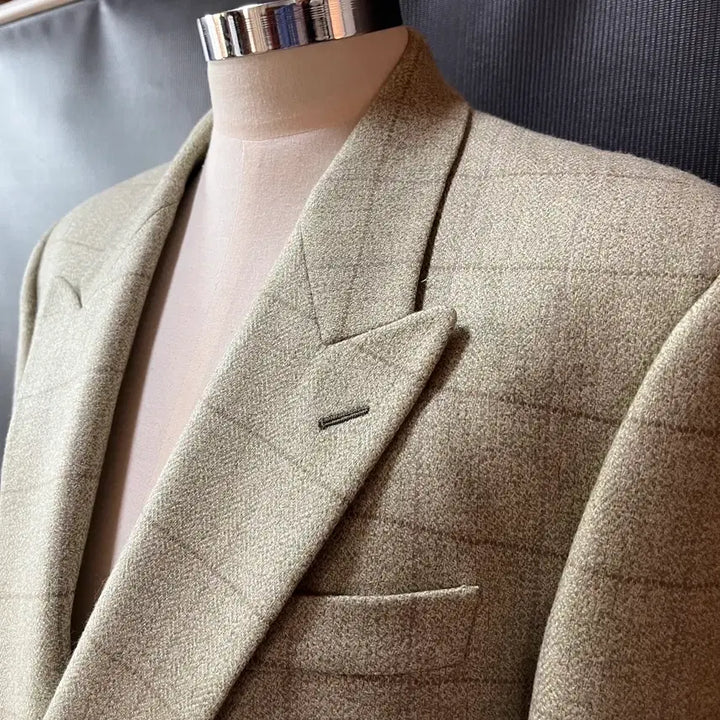 [BUNJANG] Missoni Ummo Cashmere Wool Tweed Double Jacket / Missoni Ummo 미쏘니 캐시미어 울 트위드 더블 자켓 Made i