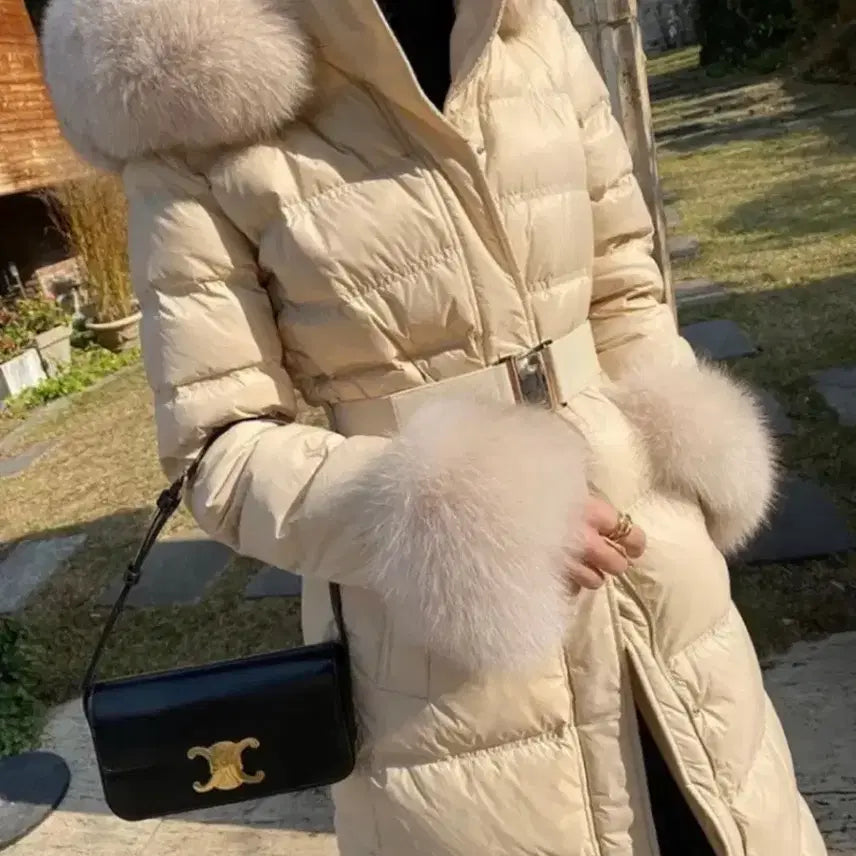 [BUNJANG] On-Off Saga Fox Down Padded Jacket / 온업 사가폭스 소매퍼 다운패딩