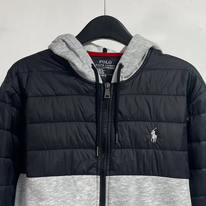 [BUNJANG] Polo Ralph Lauren Padded Hooded Zip-up Jacket / 폴로 랄프로렌 패티드 후드 집업 (on.355)