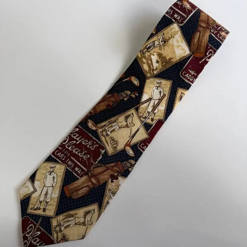 [BUNJANG] Vintage Silk Tie / 빈티지 실크 넥타이 9.3cm