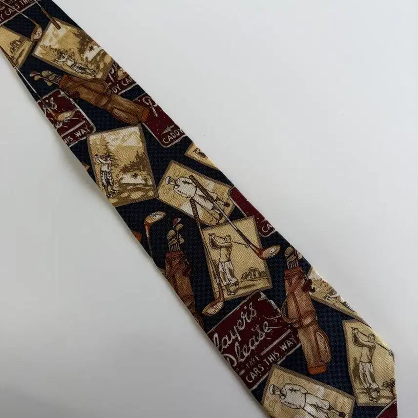 [BUNJANG] Vintage Silk Tie / 빈티지 실크 넥타이 9.3cm