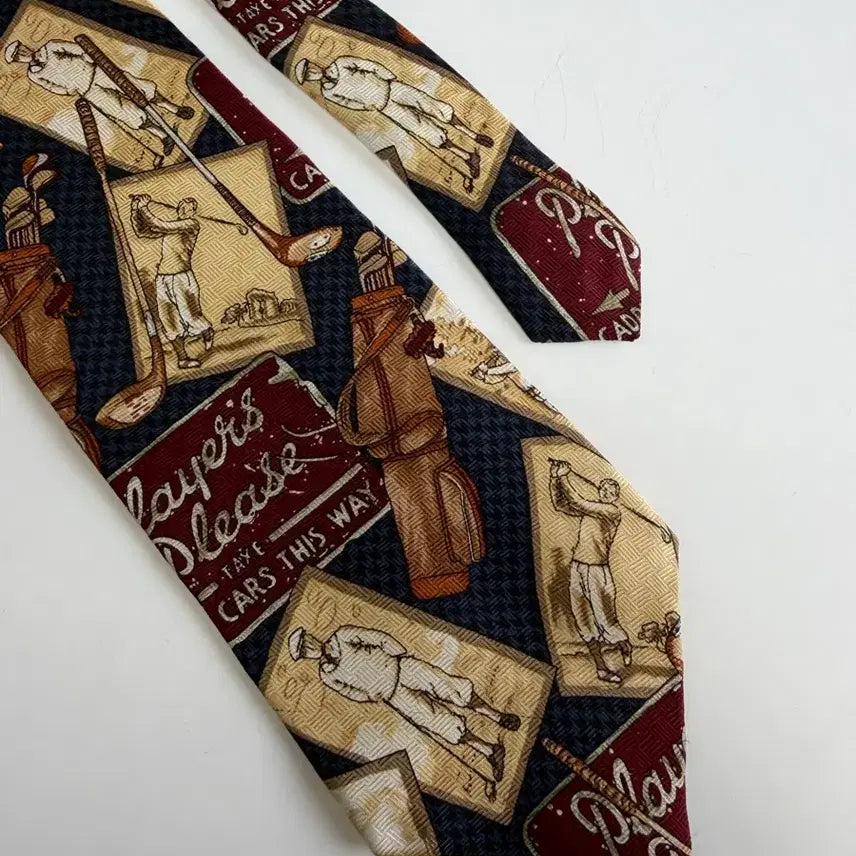 [BUNJANG] Vintage Silk Tie / 빈티지 실크 넥타이 9.3cm