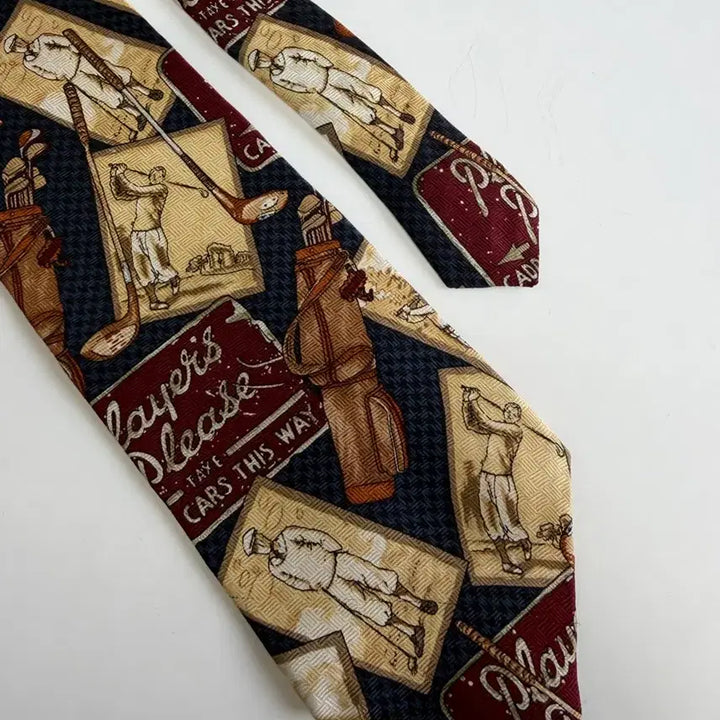[BUNJANG] Vintage Silk Tie / 빈티지 실크 넥타이 9.3cm