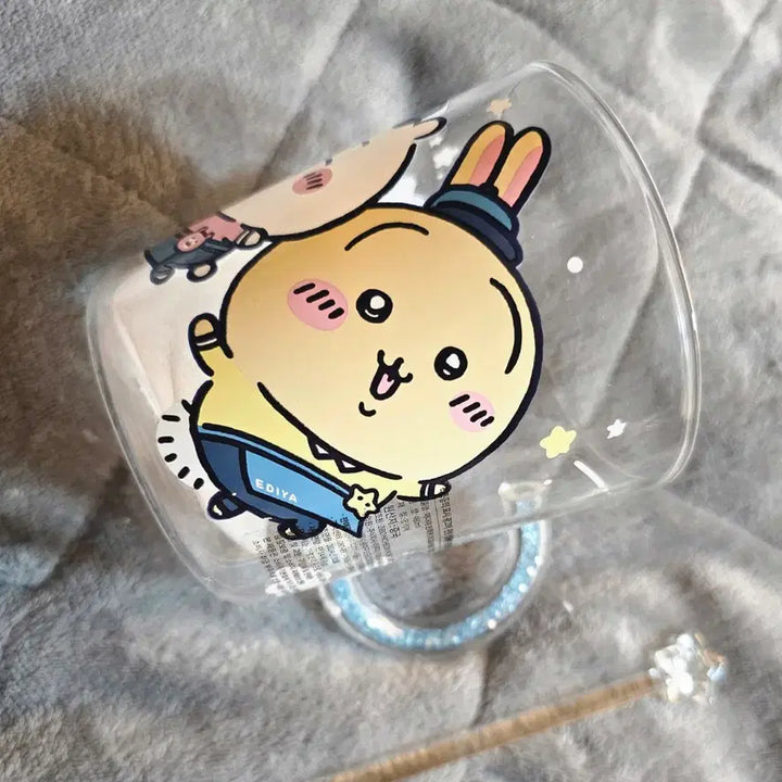 [BUNJANG] Munjakgwi Ediya Collaboration Mug & Muddler Set / 먼작귀 이디야 콜라보 머그&머들러 세트