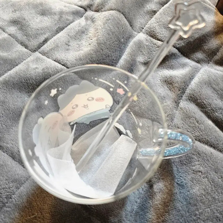 [BUNJANG] Munjakgwi Ediya Collaboration Mug & Muddler Set / 먼작귀 이디야 콜라보 머그&머들러 세트