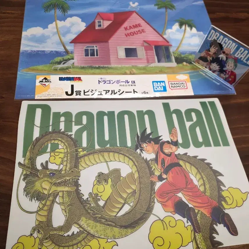 [BUNJANG] Dragon Ball EX Visual Sheet J Prize / 드래곤볼 EX 비주얼 시트 J상