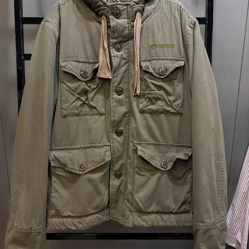 [SOLD OUT] [XL] 아베크롬비 에즈라피치 90s 헤비웨이트 필드자켓 6.5