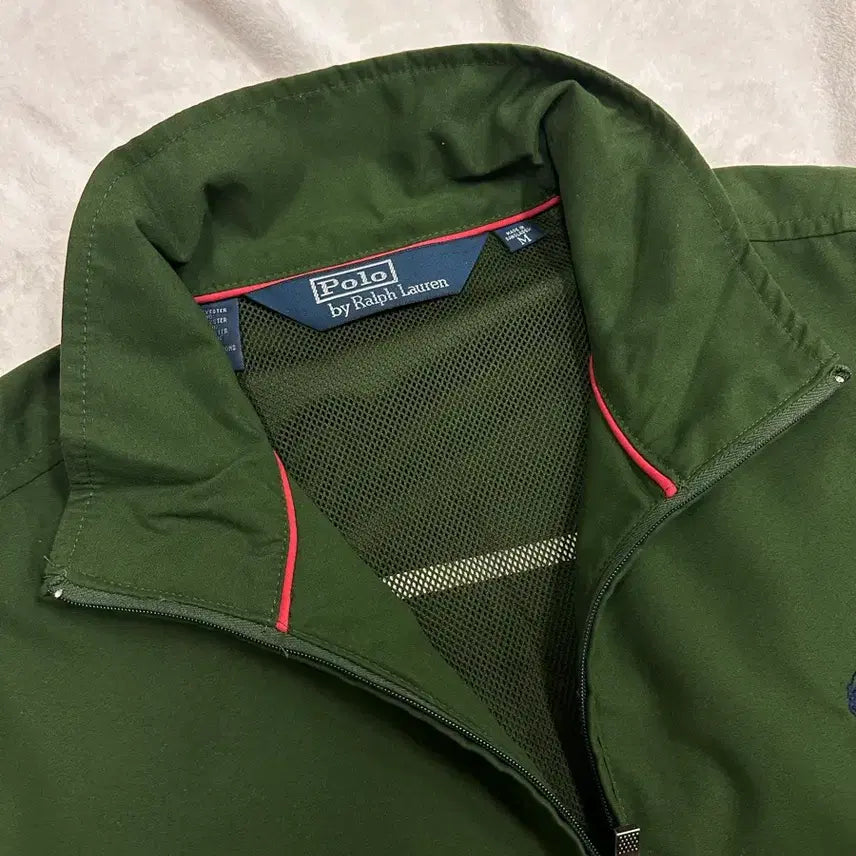 [BUNJANG] Polo Ralph Lauren Poly-Shell Half-Zip Pullover Anorak / (M)폴로랄프로렌 폴리쉘 풀오버 하프집업 아노락 딥그린